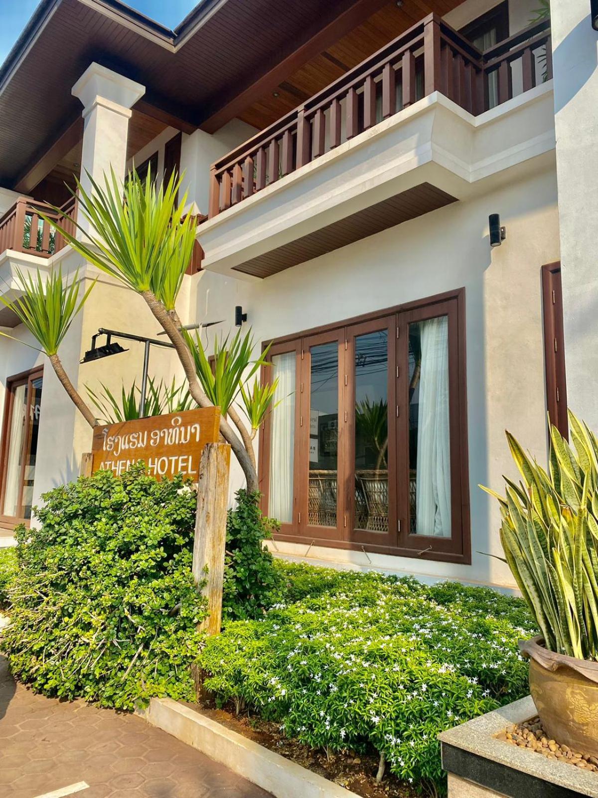 Athena Hotel Pakse Esterno foto