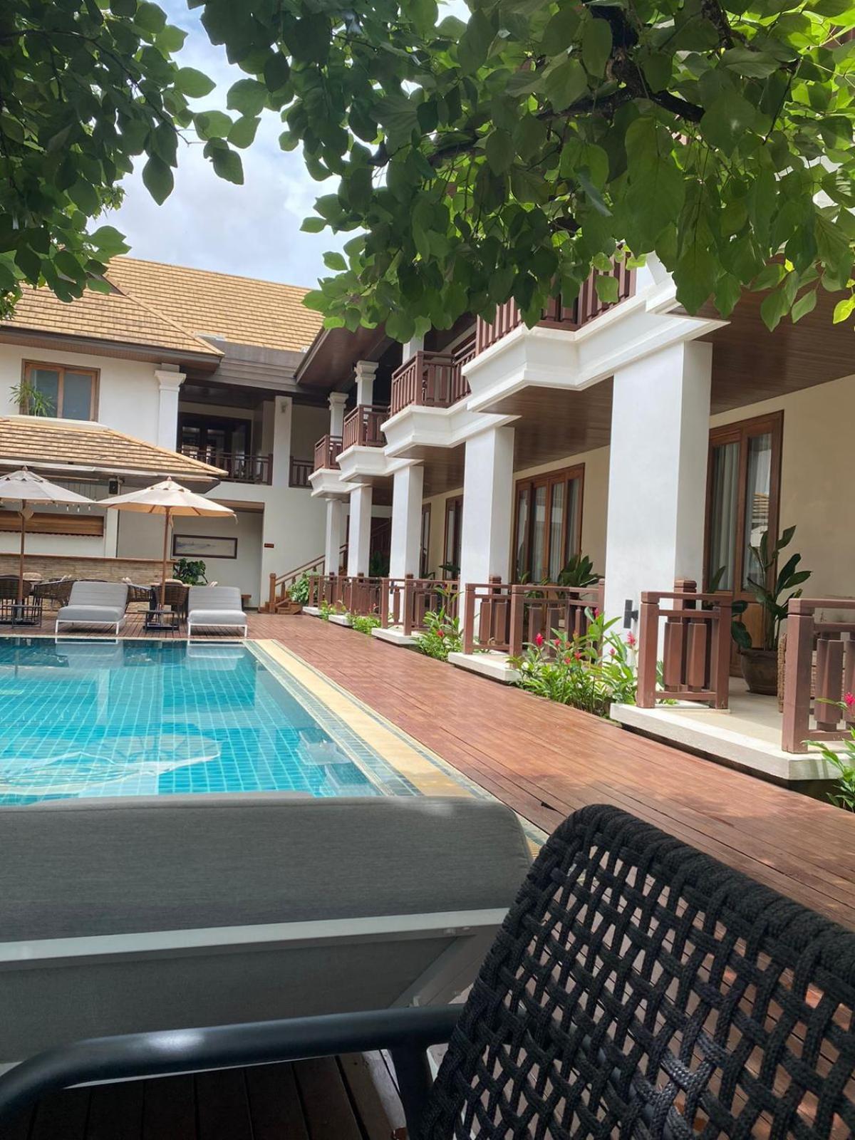 Athena Hotel Pakse Esterno foto